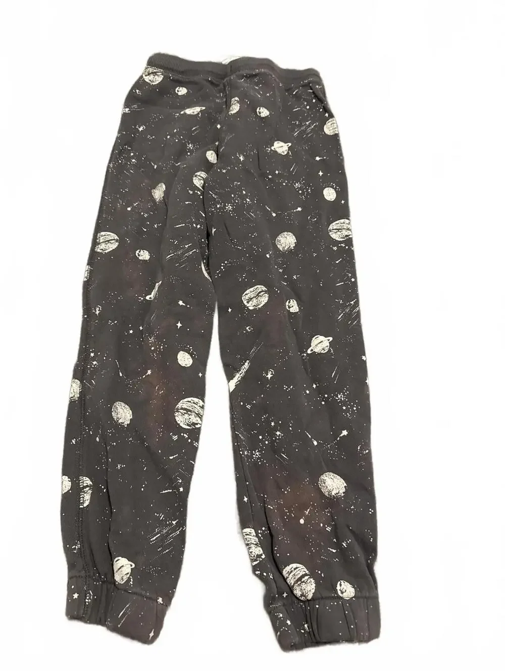 Carter's Kids Boys Space Print Jogger Pants Size 7 - Lot of 2